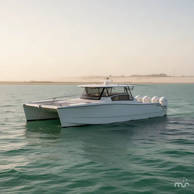 Slide: The Image of Invincible 46 Catamaran 2022 - 4
