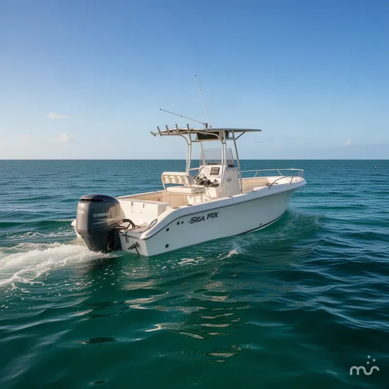 Slide: The Image of Sea Fox 237 Center Console 2005 - 4