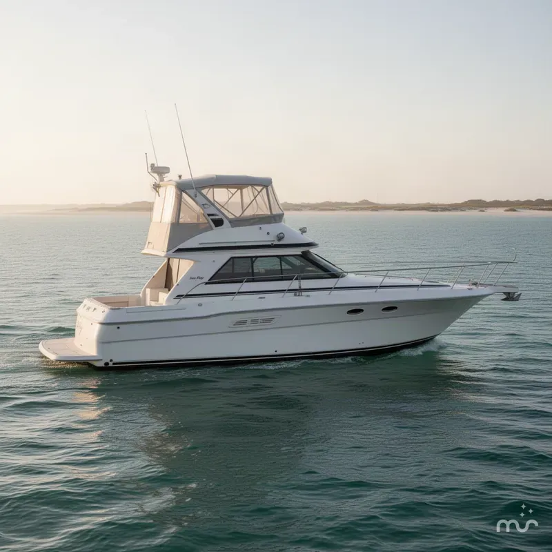 The Image of Sea Ray 440 Aft Cabin 1989 - 0