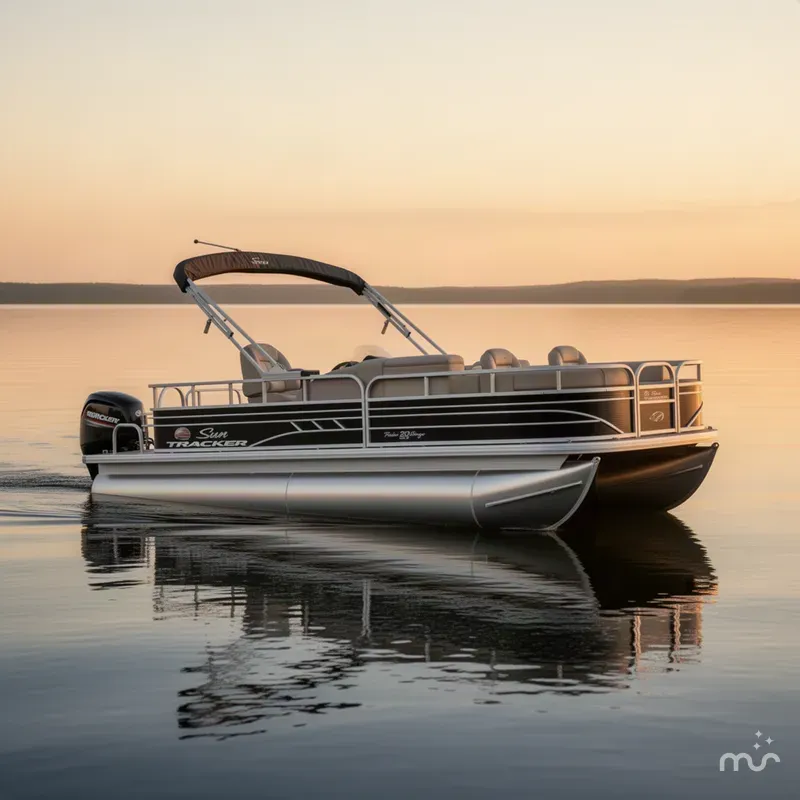 The Image of Sun Tracker Fishin' Barge 20 DLX 2022 - 0