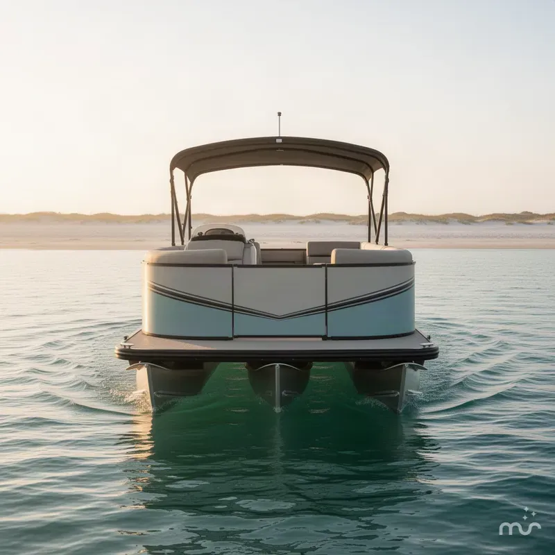 Slide: The Image of Avalon 2385 LSZ Quad Lounge Shift | Yamaha VF200XB | Power-Pole 2027 - 2