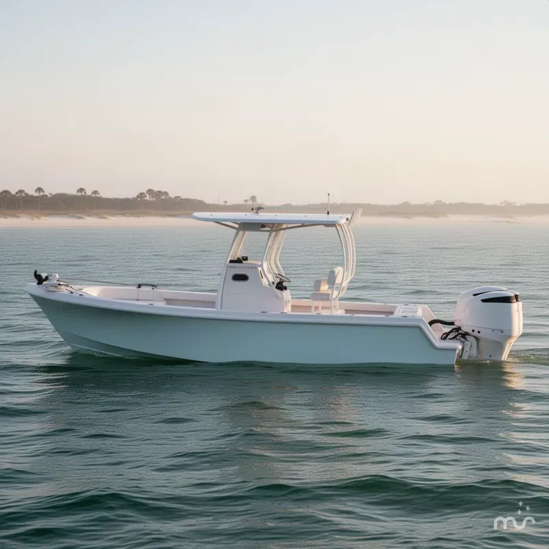 Slide: The Image of Pair Customs 27 Center Console 2024 - 2