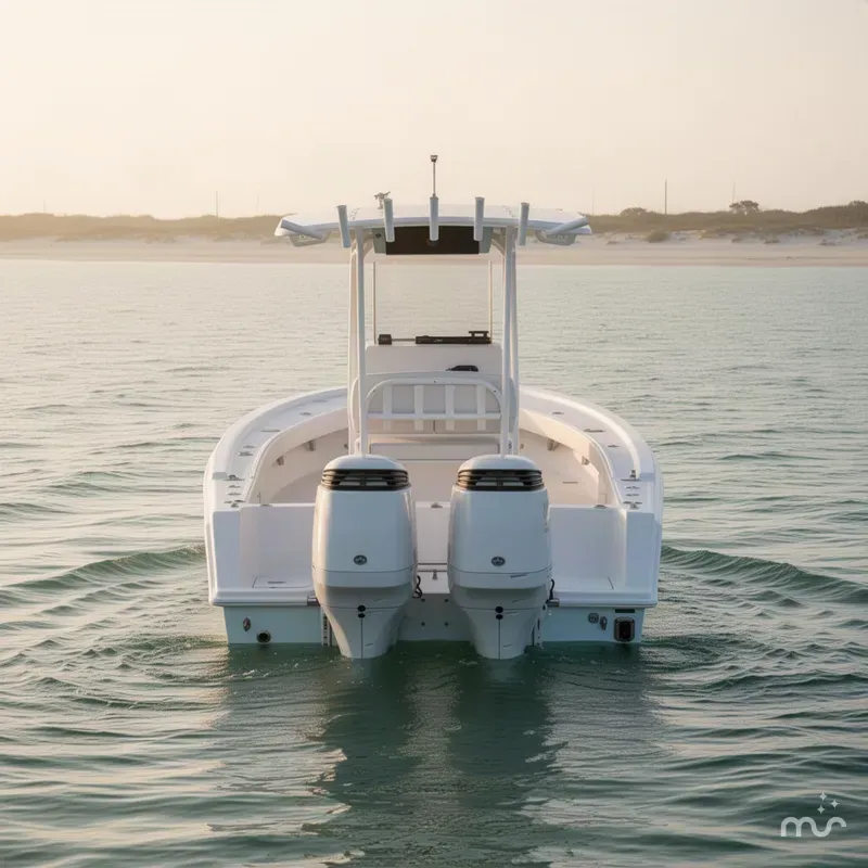 Slide: The Image of Pair Customs 27 Center Console 2024 - 3