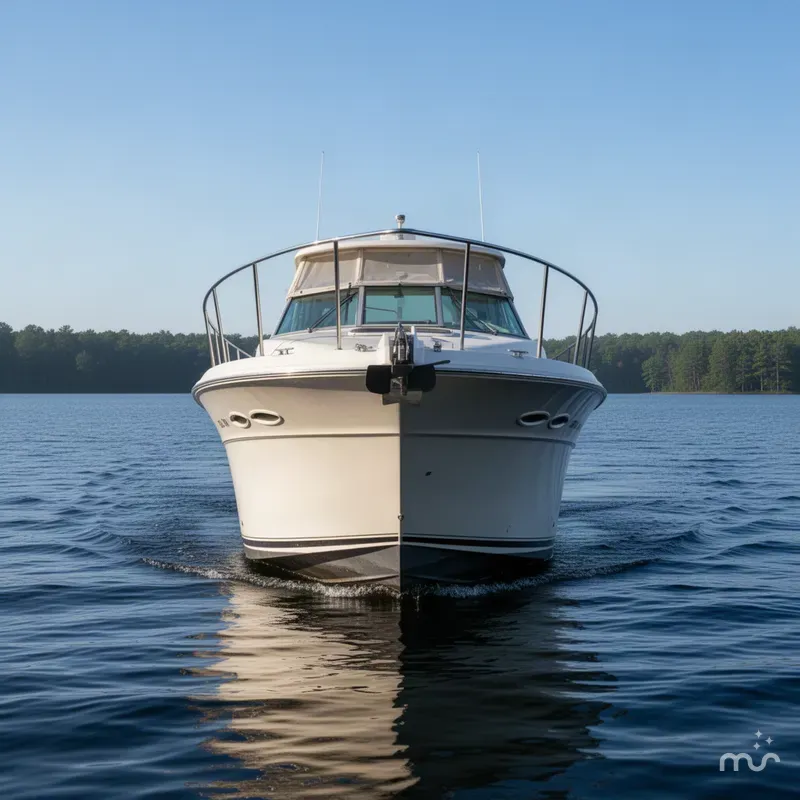 Slide: The Image of Sea Ray 390 Express 1990 - 1