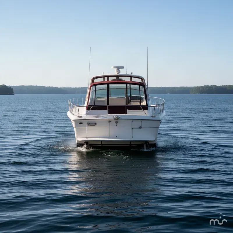 Slide: The Image of Sea Ray 390 Express 1990 - 3