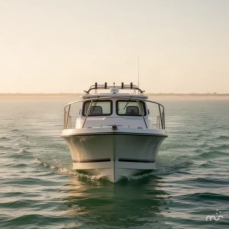 Slide: The Image of Parker Marine 247 Explorer TWIN 150S-AC IN CAB-OUTRIGGERS-ROOF RACK 2027 - 1