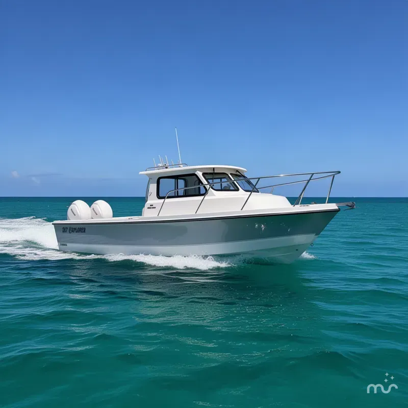 Slide: The Image of Parker Marine 247 Explorer TWIN 150S-AC IN CAB- 2027 - 3