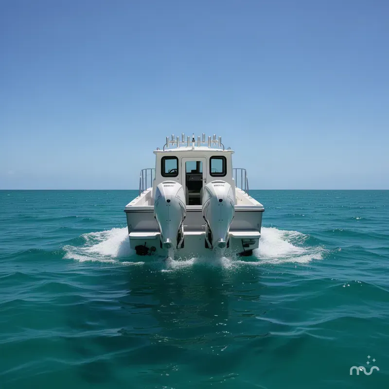 Slide: The Image of Parker Marine 247 Explorer TWIN 150S-AC IN CAB- 2027 - 2