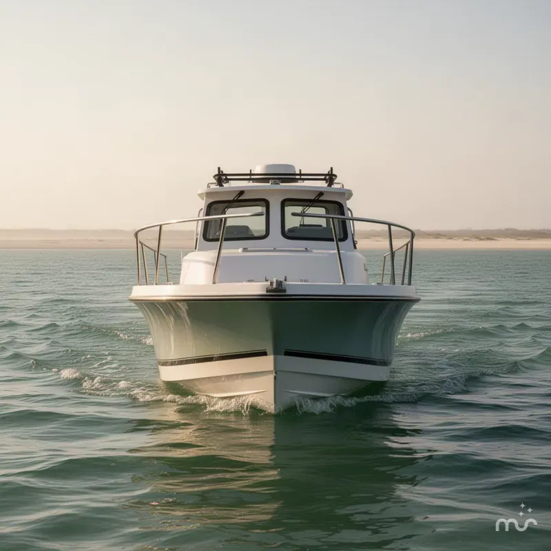 Slide: The Image of Parker Marine 247 Explorer TWIN 150S-AC IN CAB-OUTRIGGERS-ROOF RACK 2027 - 1