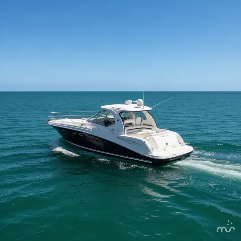 Slide: The Image of Sea Ray 420 Sundancer 2004 - 1