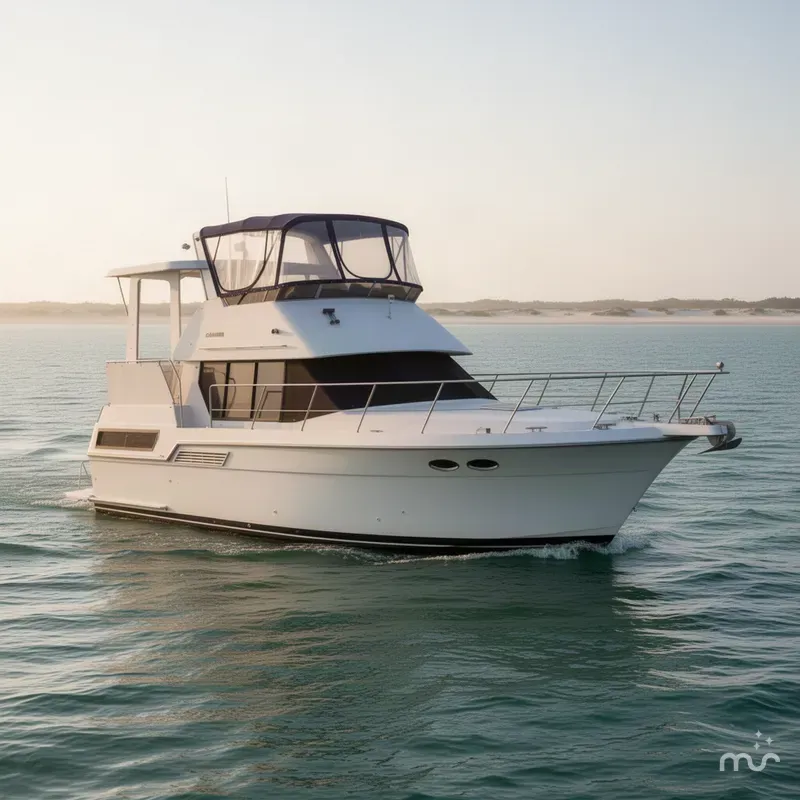 The Image of Carver Yachts 350 Aft Cabin Motor Yacht 1991 - 0