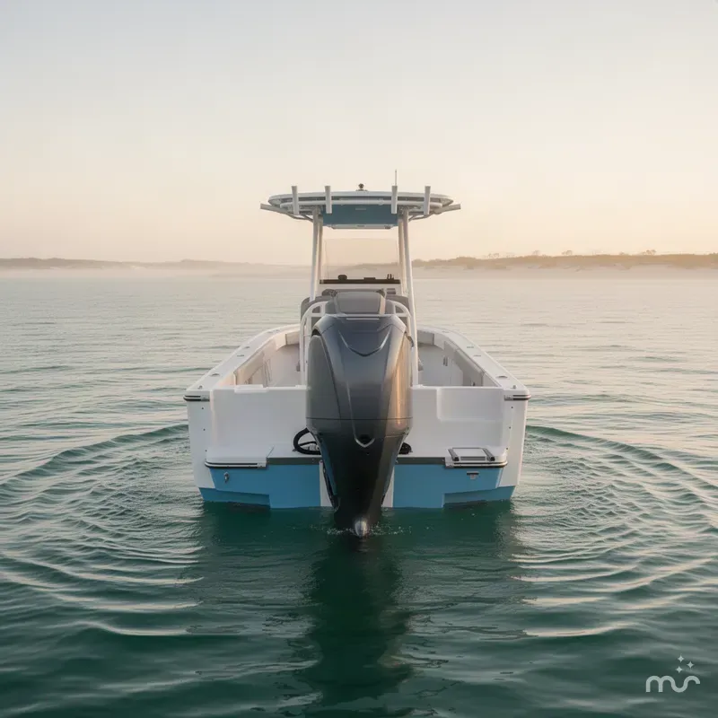 Slide: The Image of Sea Born LX24 Center Console 2026 - 2