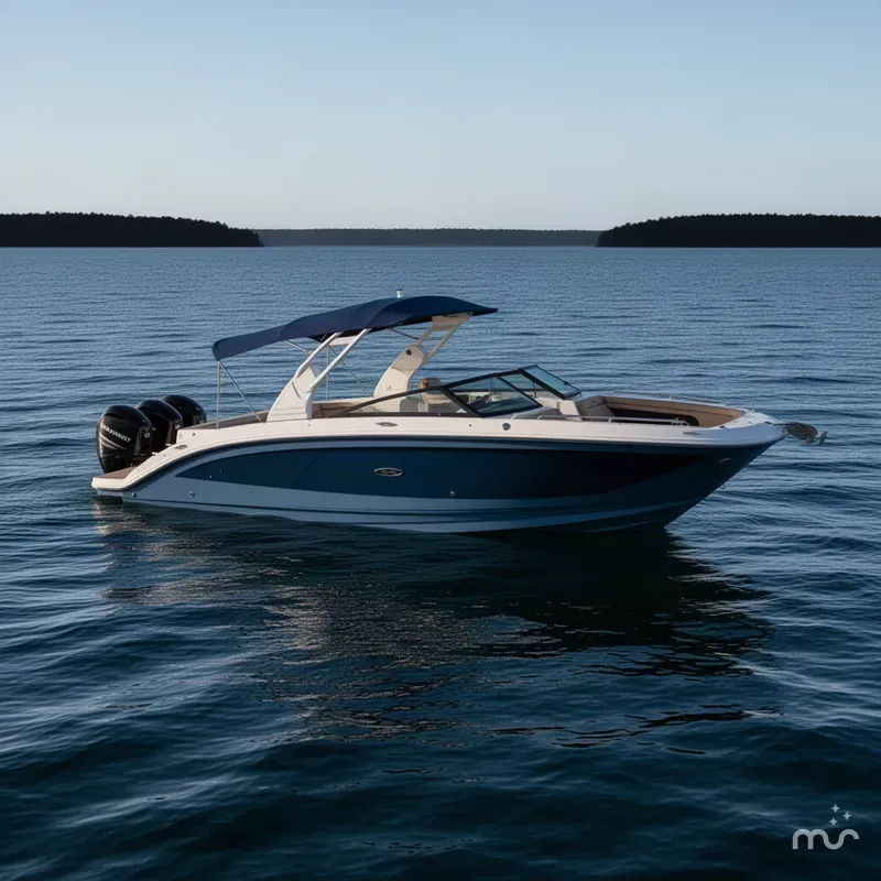 Slide: The Image of Sea Ray SDX 290 Outboard 2020 - 4