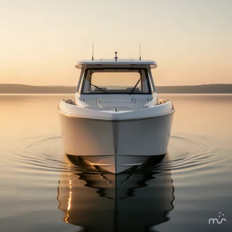Slide: The Image of Mystic Powerboats M4200 2022 - 2