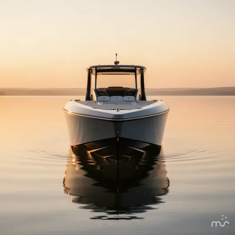 Slide: The Image of Mystic Powerboats M4200 2022 - 2