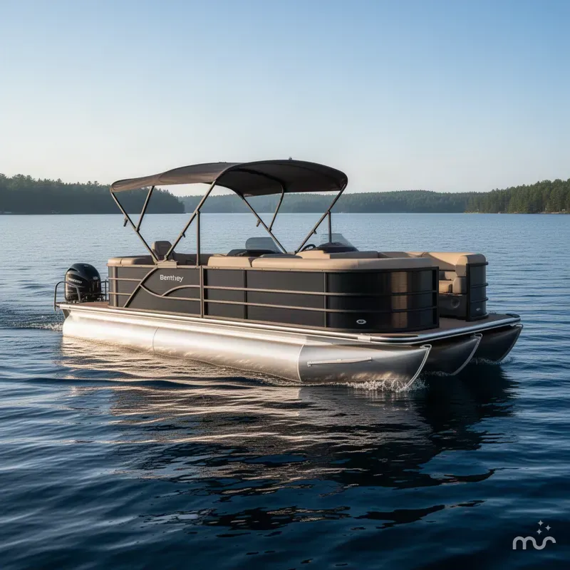 Slide: The Image of Bentley Pontoons Legacy 223 Navigator 2027 - 1