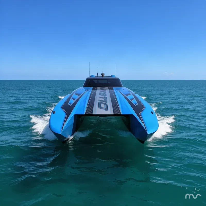 Slide: The Image of Mystic Powerboats C4000 2025 - 1