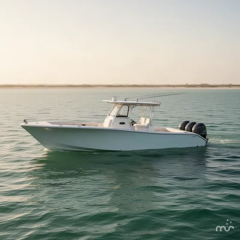 Slide: The Image of Yellowfin 34 Offshore 2026 - 4