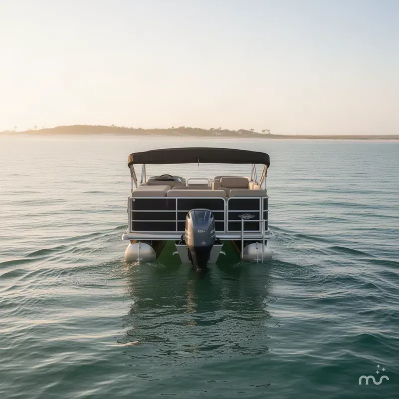 Slide: The Image of Bentley Pontoons 243 cruise 2016 - 1