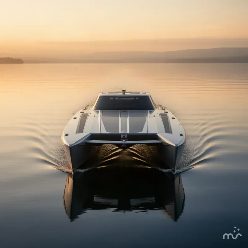 Slide: The Image of Mystic Powerboats C4000 2025 - 2