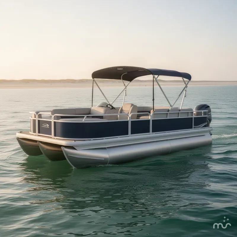 Slide: The Image of Sun Tracker Bass Buggy 18 DLX 2026 - 1