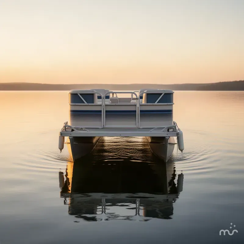 Slide: The Image of Sundancer Pontoons 240 1990 - 1