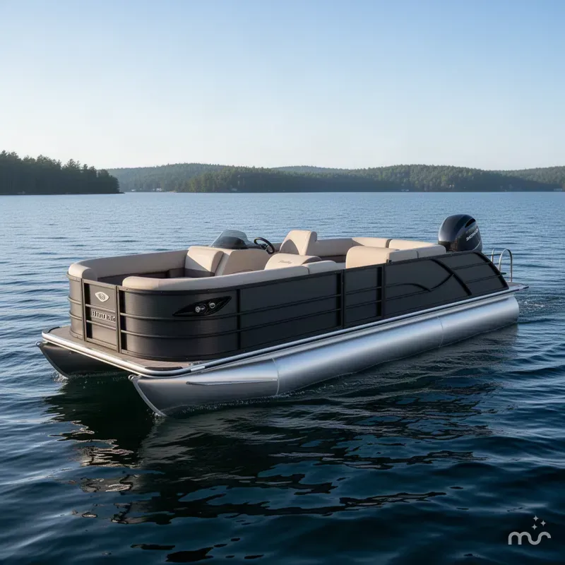 The Image of Bentley Pontoons Legacy 220 QSB Swingback & Honda 4-Stroke EFI 2027 - 0