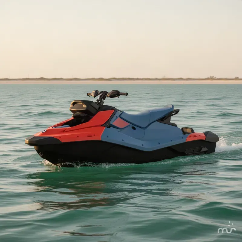 Slide: The Image of Sea-Doo Spark X Trixx for 3 110 hp iBR, iDF and Audio in option 2027 - 2