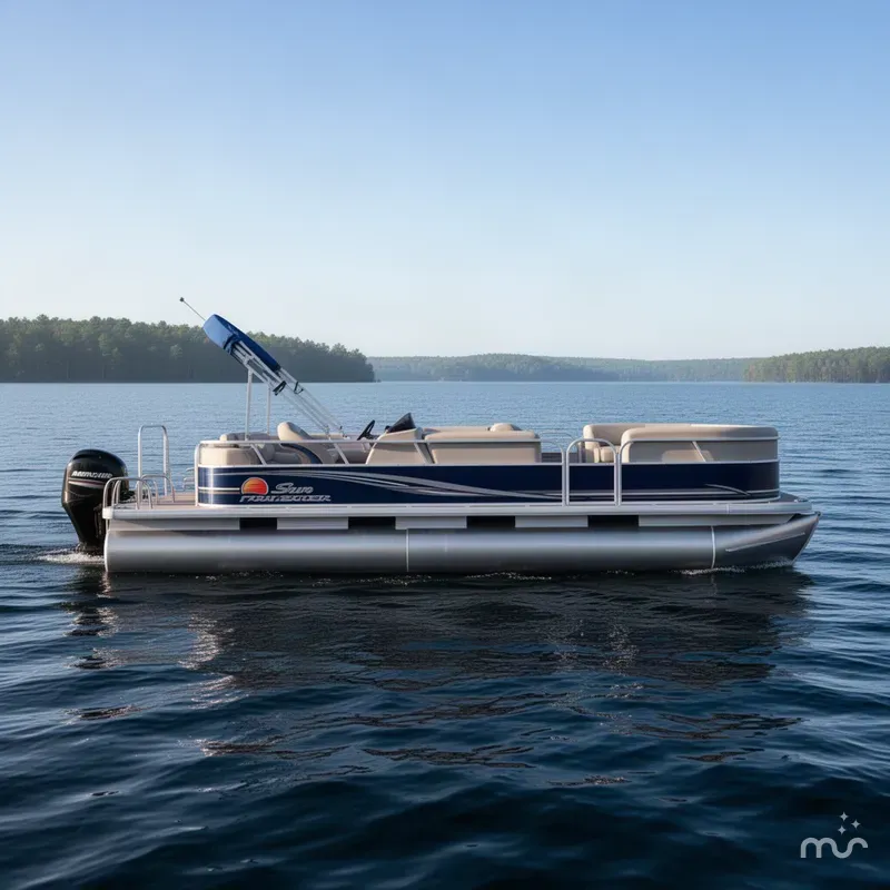 The Image of Sun Tracker Party Barge 24 DLX 2012 - 0