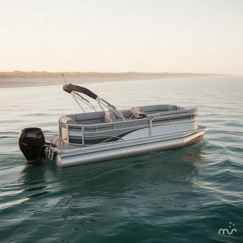 The Image of Sun Tracker Party Barge 20 DLX 2027 - 0