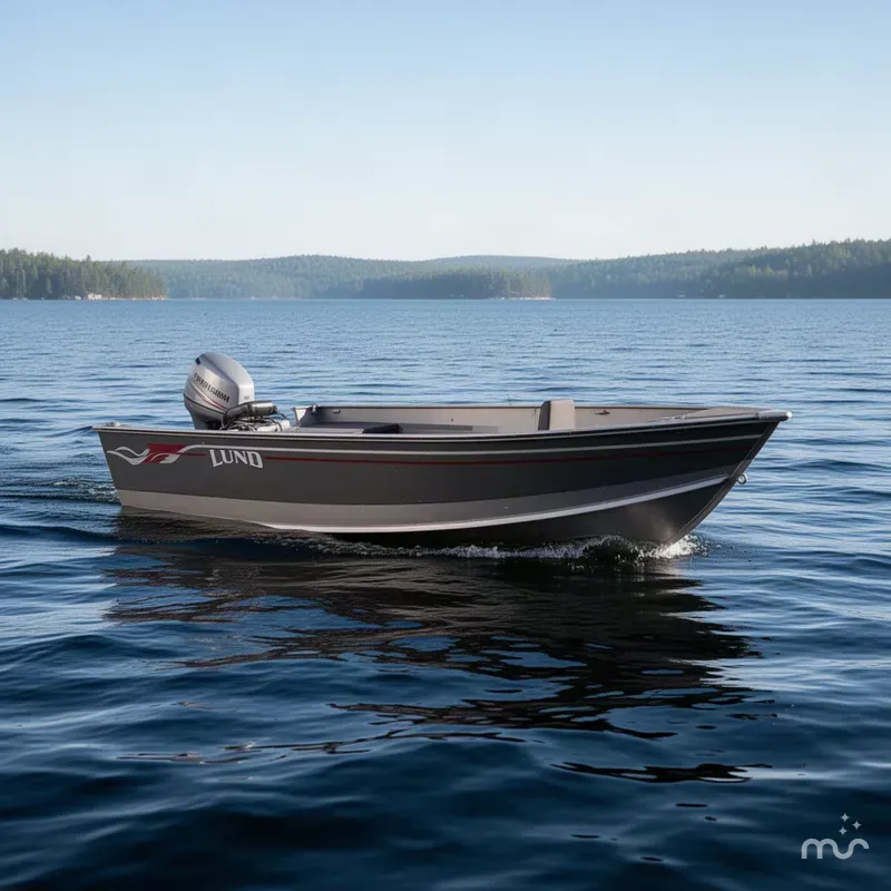 The Image of Lund 1650 Explorer Tiller 2003 - 0