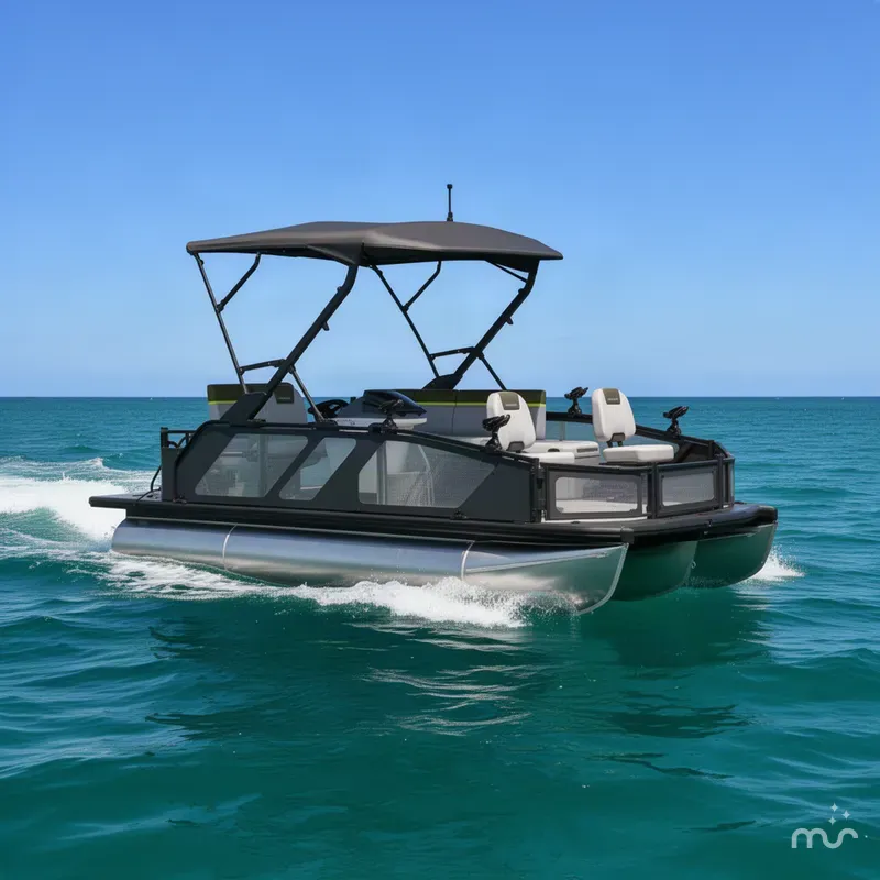 The Image of Sea-Doo Switch Fish 18 - 230 hp Galvanized 2027 - 0