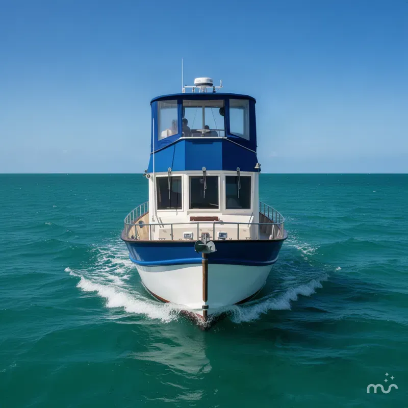 Slide: The Image of Custom 36 Trawler 2014 - 1