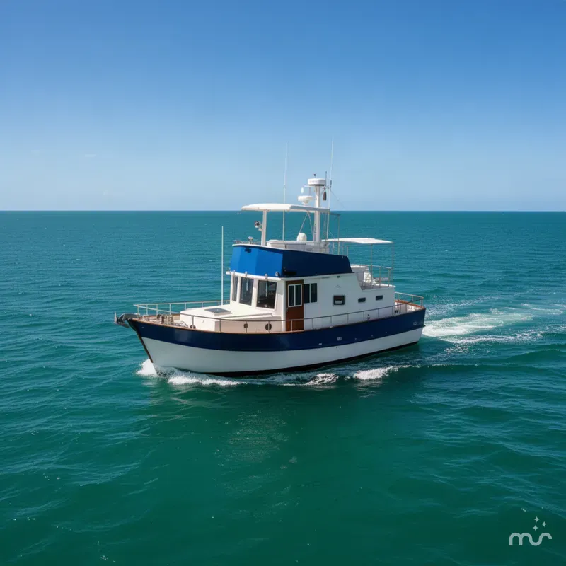 Slide: The Image of Custom 36 Trawler 2014 - 2