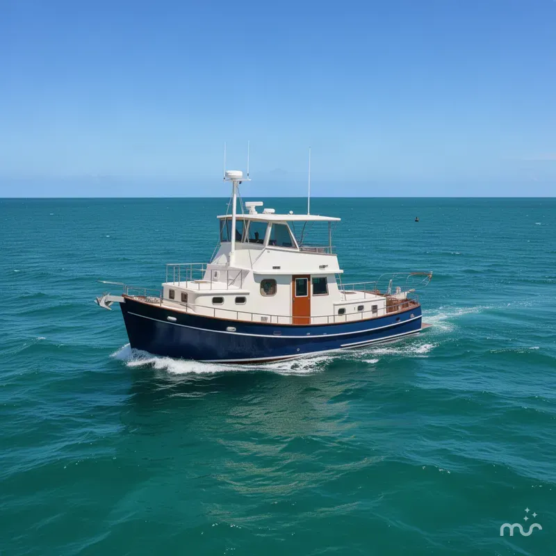 Slide: The Image of Custom 36 Trawler 2014 - 4