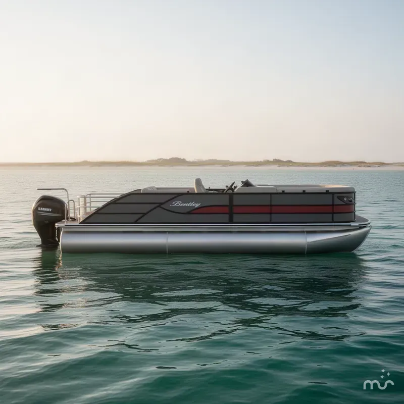 Slide: The Image of Bentley Pontoons Legacy 223 Swingback 2026 - 2