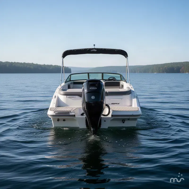 Slide: The Image of Sea Ray SPX 210 Outboard 2016 - 2