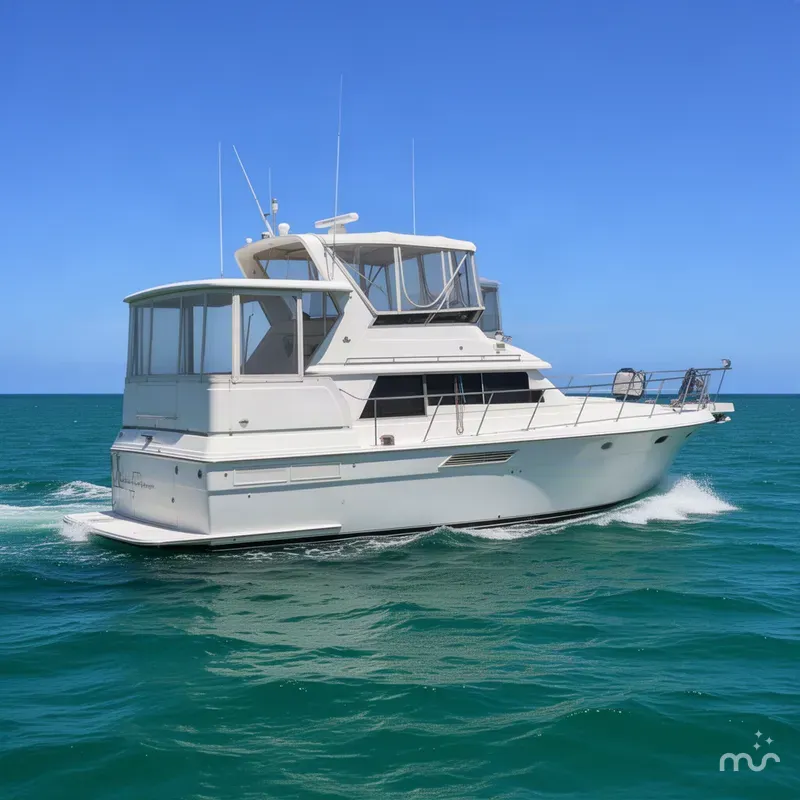 The Image of Carver Yachts 440 Aft Cabin Motor Yacht 1996 - 0