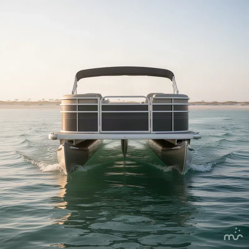Slide: The Image of Sun Tracker Fishin' Barge 20 DLX 2027 - 2