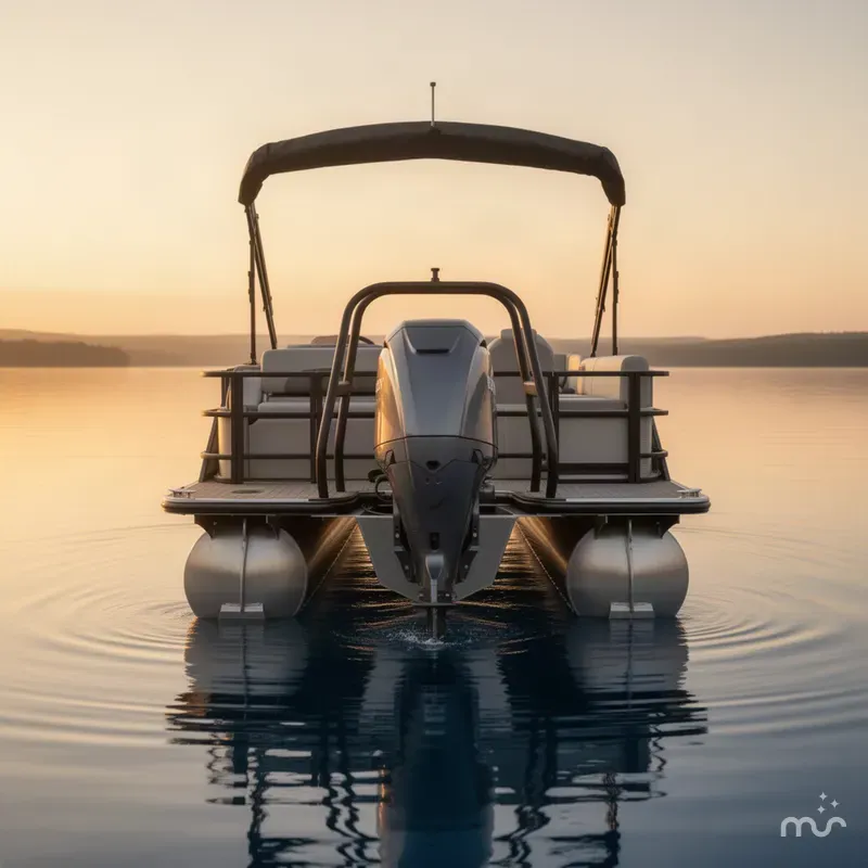 Slide: The Image of Bentley Pontoons 223 Legacy Swingback Demo 2027 - 2