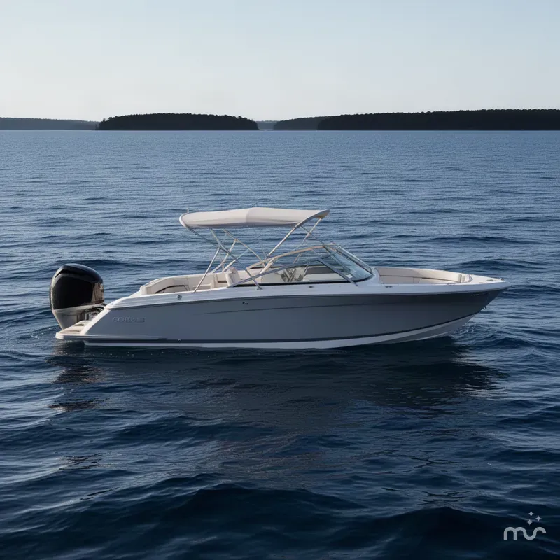 Slide: The Image of Cobalt R6 Outboard 2021 - 2