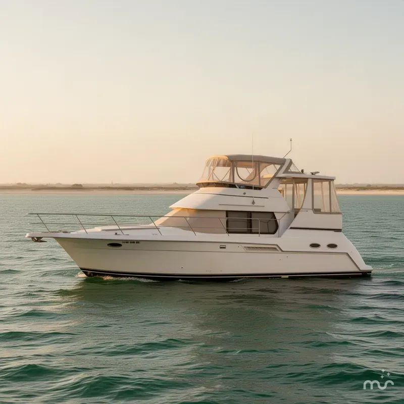 Slide: The Image of Carver Yachts 356 Motor Yacht 2000 - 2