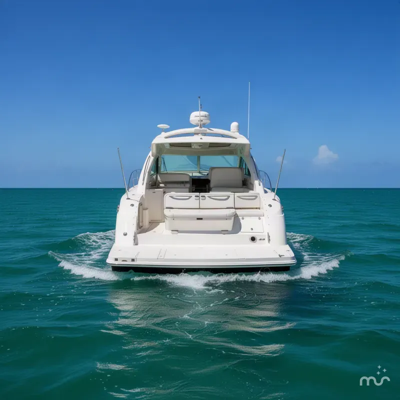 Slide: The Image of Sea Ray 43 Sundancer 2009 - 2