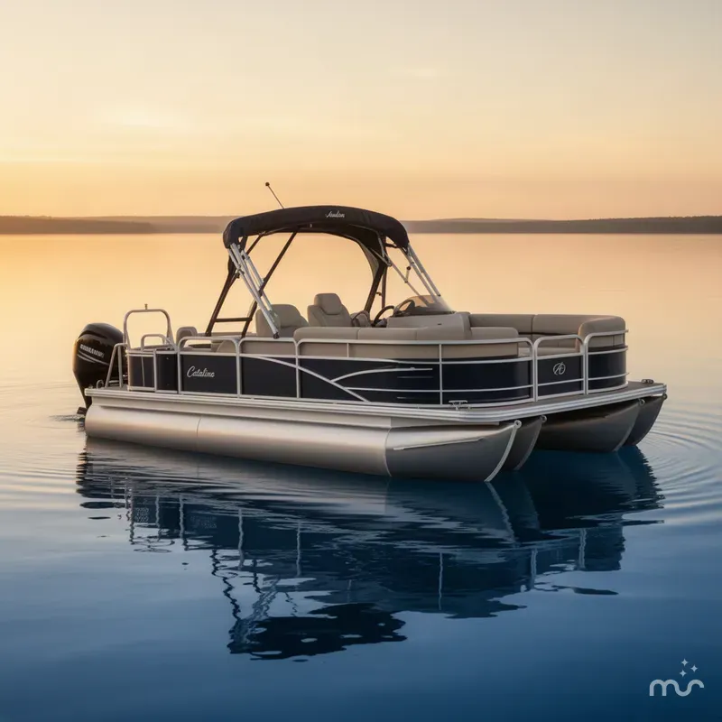 Slide: The Image of Avalon 27 Catalina Quad Lounger 2017 - 1