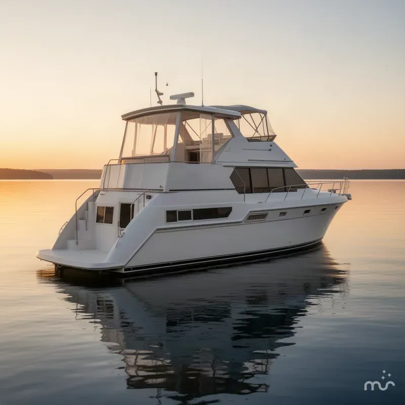 The Image of Carver Yachts 355 Aft Cabin Motor Yacht 1998 - 0