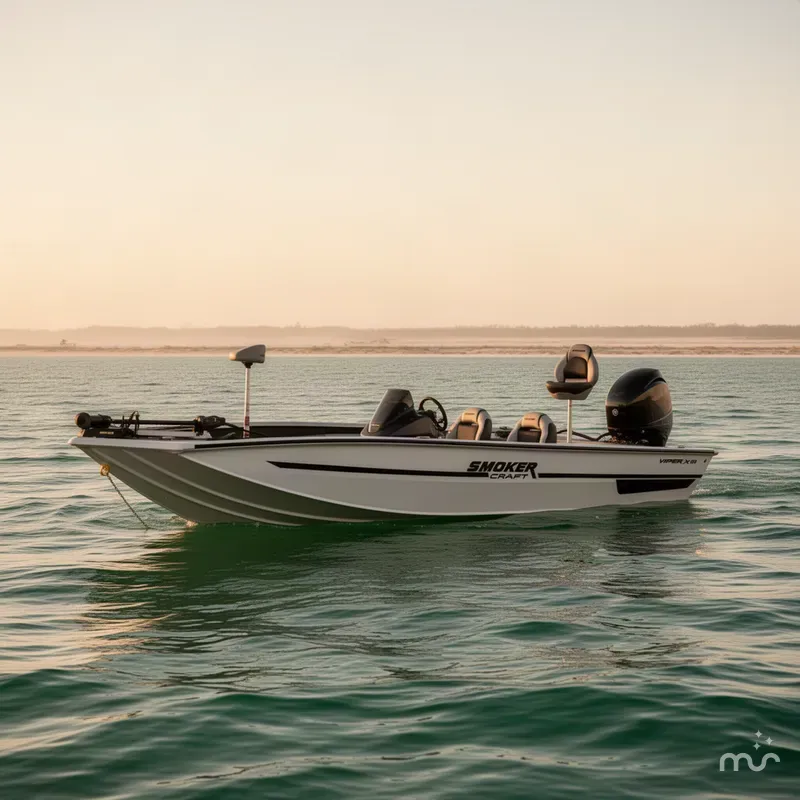 Slide: The Image of Smoker Craft Viper VIPER XR 195 PRO-115HP-GALV TRAILER 2027 - 2