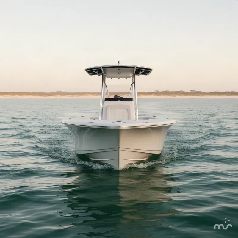 Slide: The Image of Sportsman Island Reef 19 Center Console 2016 - 2