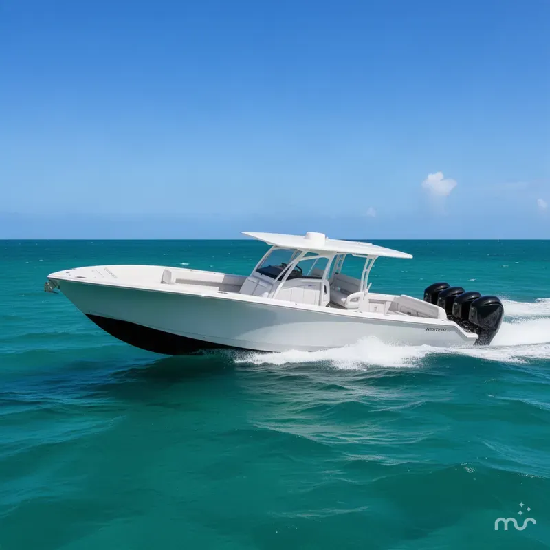 Slide: The Image of Nor-Tech 390 Center Console 2024 - 1