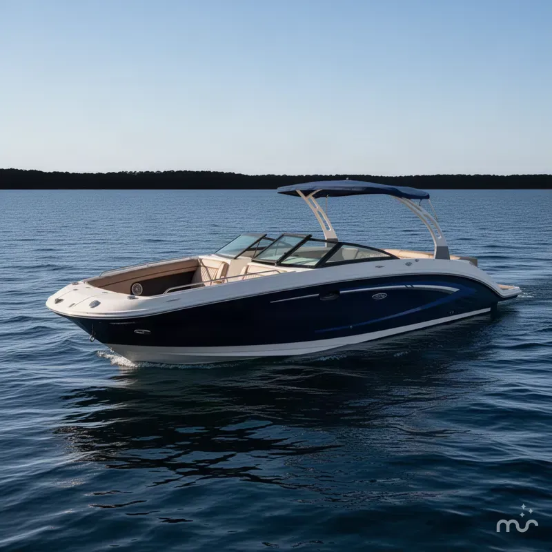 Slide: The Image of Sea Ray SDX 270 Outboard 2017 - 2