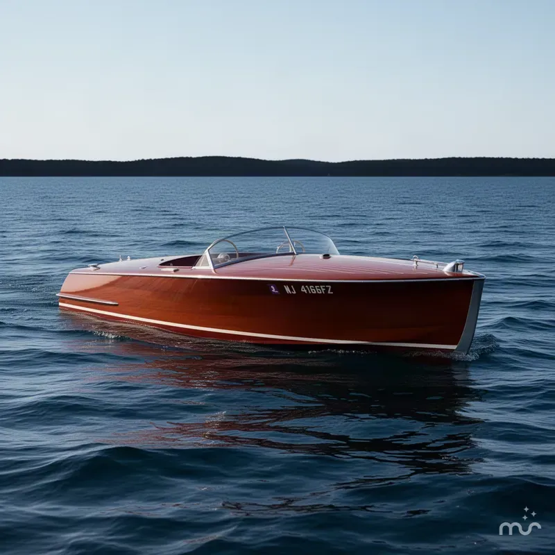 The Image of Chris-Craft 19 Custom Runabout 1953 - 0